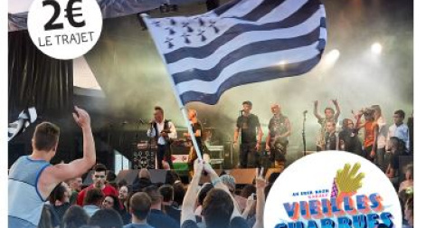 Pour que la fête soit belle jusqu’au bout !  Le réseau BreizhGo vous emmène au pied du festival et vous ramène en toute sécurité !